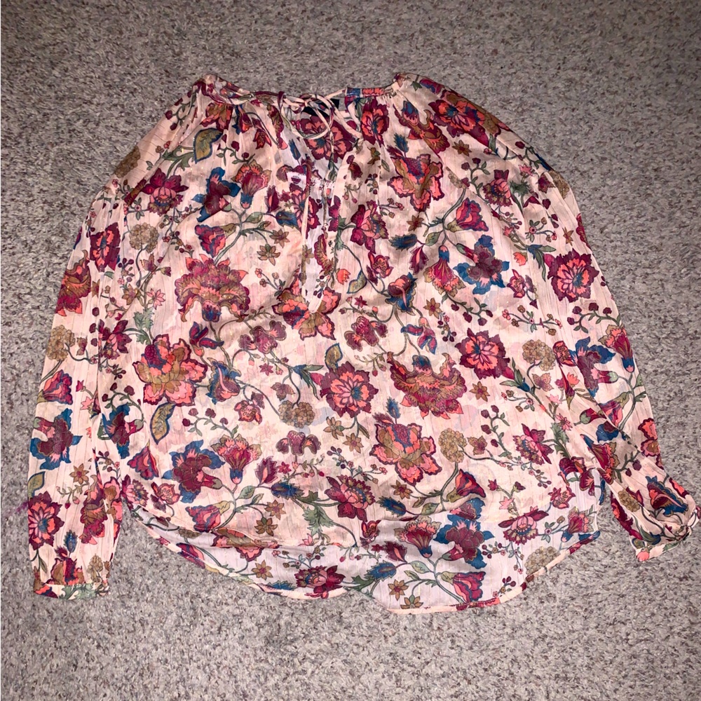 EUC VICI WOMENS FLORAL BLOUSE. Small